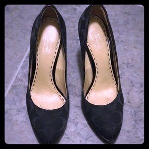 Coach high heels